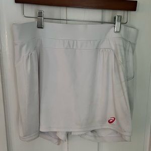 Asics athletic tennis skirt with shorts/skort